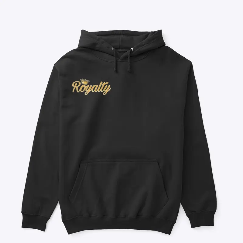 Royalty gold pull over hoodie