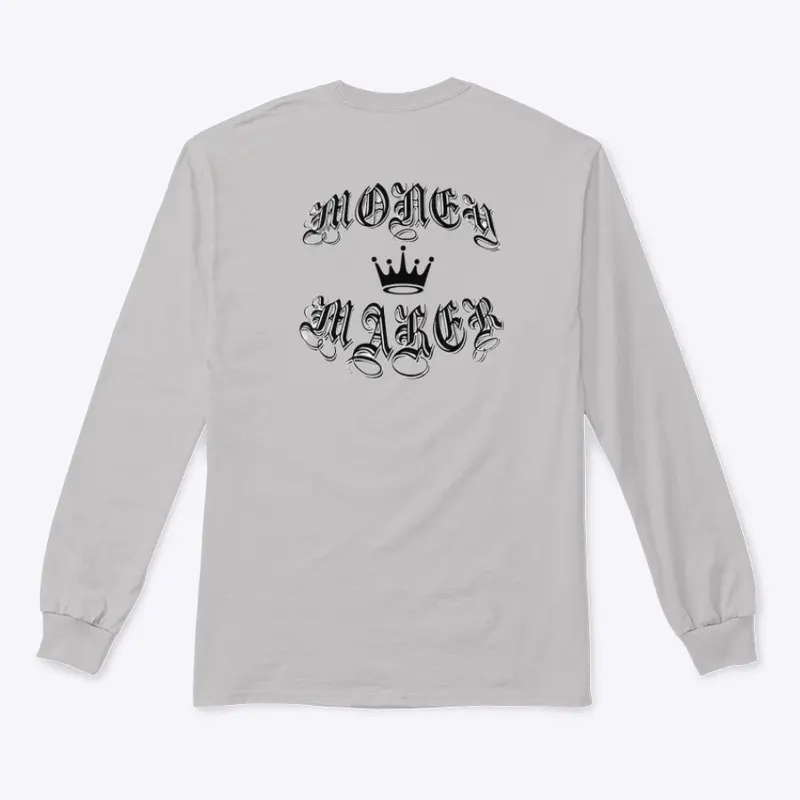 Money maker back design long tee