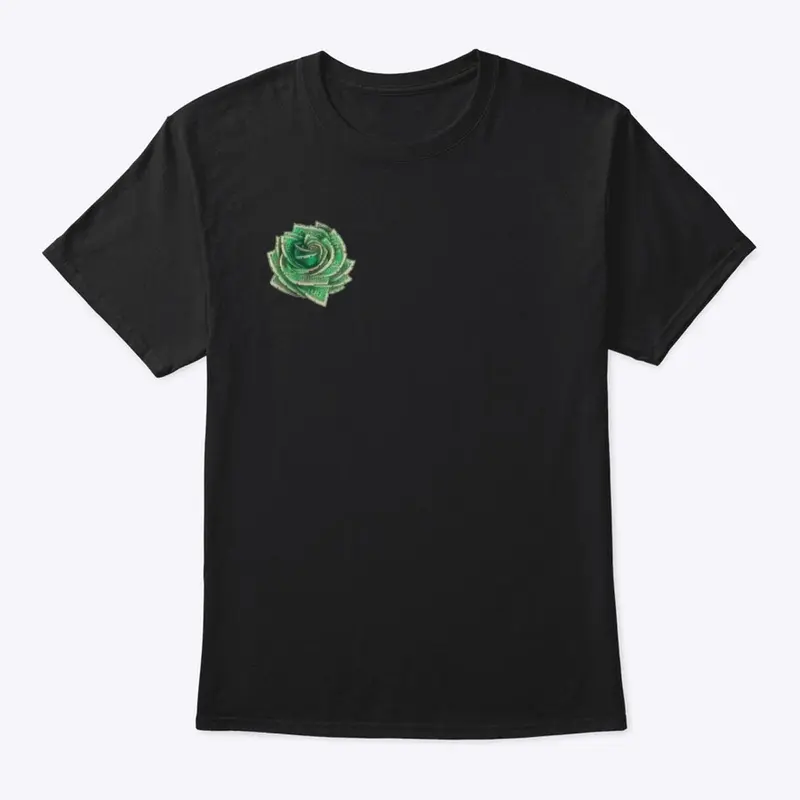 Money rose tee