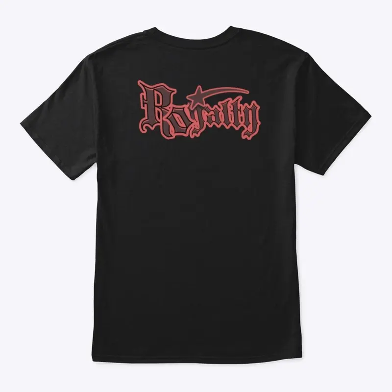 Royalty money skull tee (red)