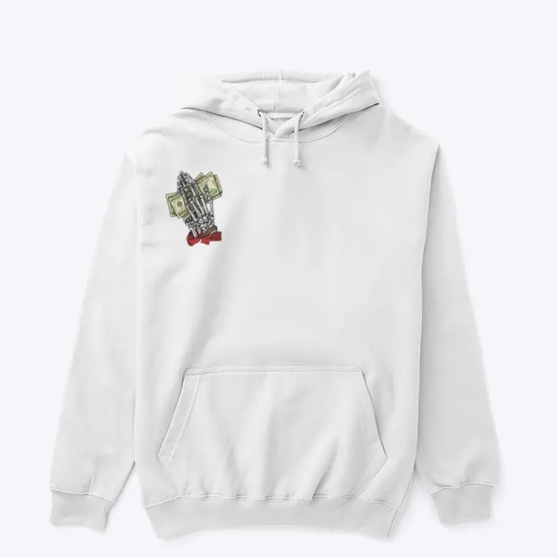 Dead man money bill pull over hoodie